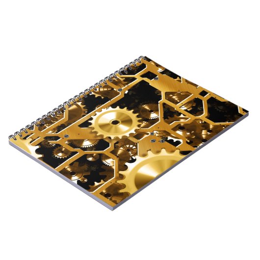 Uhr-Arbeiten Notizblock (Linke Seite)