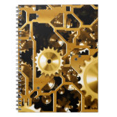 Uhr-Arbeiten Notizblock (Vorderseite)