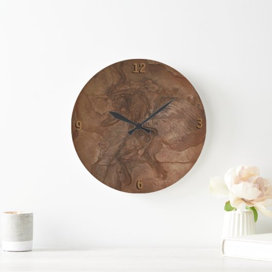 Uhr - Archaeopteryxfossil (Zuhause)