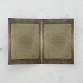 Uhr-aufpassende Grüße und Mitteilungskarten (Innenseite)