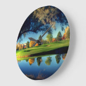 Uhr aus Acryl (Winkel)