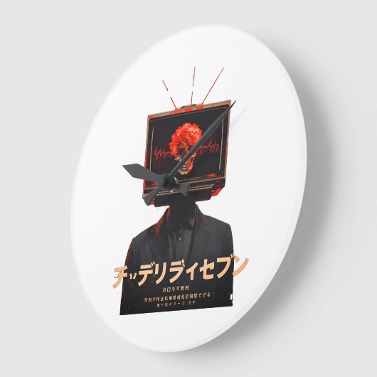 Uhr aus Acrylglas (Winkel)