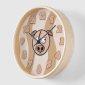 Uhr "Bacon Time Wall" (Winkel)