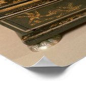 Uhr, Bewegung von James Boyce, c.1705 Poster (Ecke)