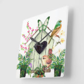 Uhr "Bird House Square" (Winkel)
