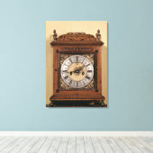 Uhr, c.1700 leinwanddruck (Insitu (Holzboden))
