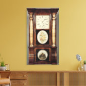 Uhr, c.1855 leinwanddruck (Insitu (Wohnzimmer))