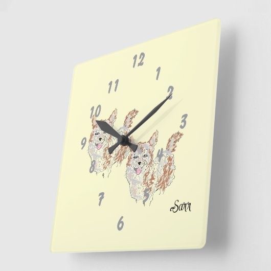 Uhr : Corgi (Winkel)