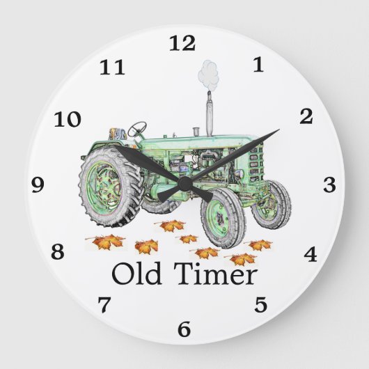Uhr der alten Timer (Vorderseite)