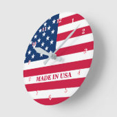 Uhr der amerikanischen Fahne (Winkel)