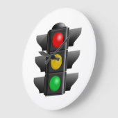 Uhr der Ampelleuchte (Winkel)