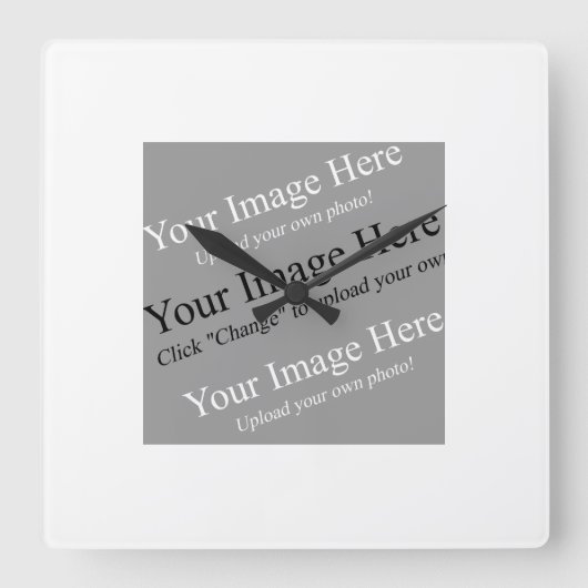 Uhr der benutzerdefinierten Bildwand (Vorderseite)