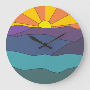 Uhr der blauen Ridge