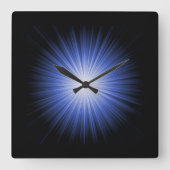 Uhr der blauen Sternexplosion (Vorderseite)