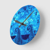 Uhr der Blauen Waves (Winkel)
