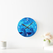 Uhr der Blauen Waves (Zuhause)