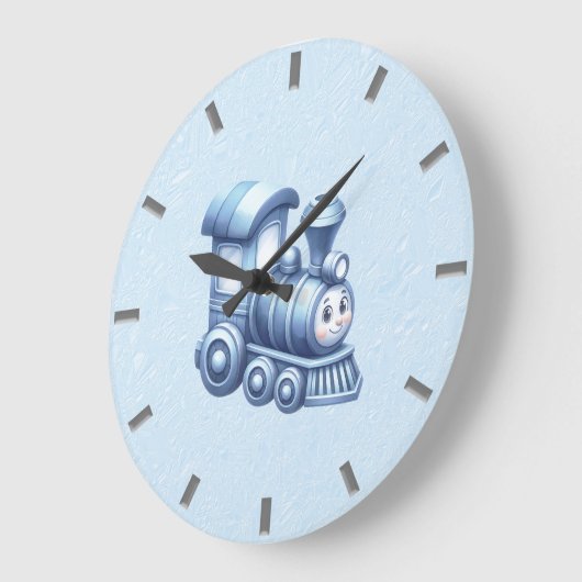 Uhr der blauen Zugwand (Winkel)