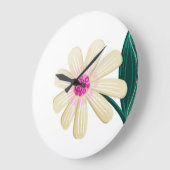 Uhr der botanischen Blume an der Küste (Winkel)