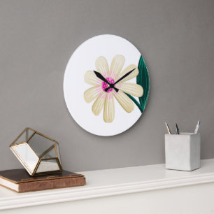 Uhr der botanischen Blume an der Küste