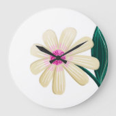 Uhr der botanischen Blume an der Küste (Vorderseite)