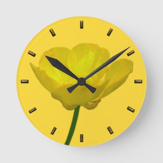 Uhr der Buttercup-Uhr - benutzerdefinierte Uhr der (Vorderseite)