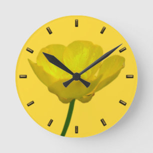 Uhr der Buttercup-Uhr - benutzerdefinierte Uhr der
