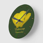 Uhr der Buttercup-Uhr - benutzerdefinierte Uhr der (Winkel)