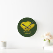 Uhr der Buttercup-Uhr - benutzerdefinierte Uhr der (Zuhause)