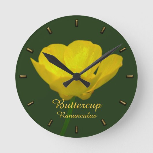 Uhr der Buttercup-Uhr - benutzerdefinierte Uhr der (Vorderseite)