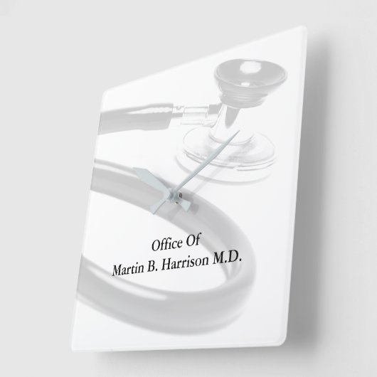 Uhr der Decke des Arztes (Winkel)