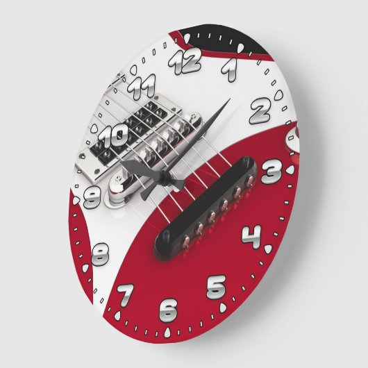 Uhr der elektrischen Gitarre (Winkel)