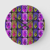 Uhr der Friedensmauer (Vorderseite)