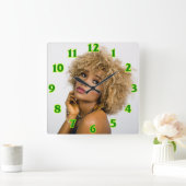 Uhr der Friseurhalle (Zuhause)