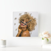 Uhr der Friseurhalle (Zuhause)