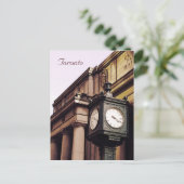 Uhr der Gewerkschaft Toronto Postkarte (Stehend Vorderseite)