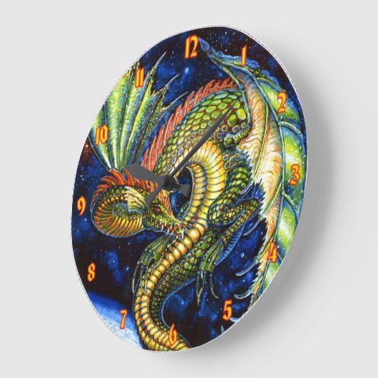 Uhr der grünen Drachenmauer (Winkel)