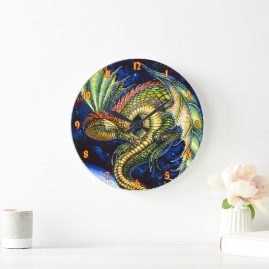 Uhr der grünen Drachenmauer (Zuhause)