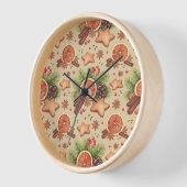 Uhr der Holiday Spice Wall (Winkel)