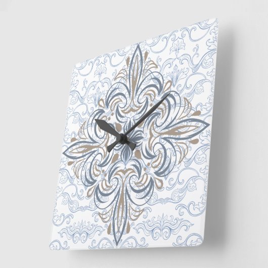 Uhr der italienischen Bergwand, Uhr der Quadratzen (Winkel)