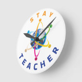 Uhr der Lehrermauer bleibe (Winkel)