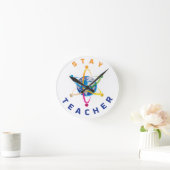 Uhr der Lehrermauer bleibe (Zuhause)