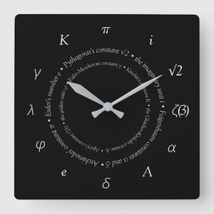 Uhr der mathematischen Konstanten