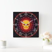 Uhr der Mauer des Totenfangplatzes (Zuhause)