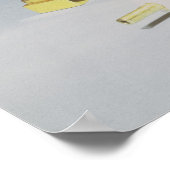 Uhr der Miniatur Poster (Ecke)