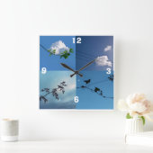 Uhr der Minimalistischen Ecke (Zuhause)