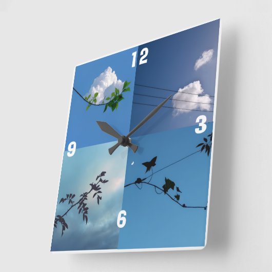 Uhr der Minimalistischen Ecke (Winkel)