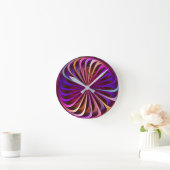 Uhr der optischen Illusion - mehrfarbig (Zuhause)