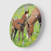 Uhr der Pferde- und Fohlenwand (Winkel)