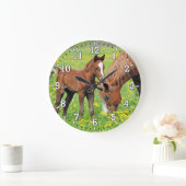 Uhr der Pferde- und Fohlenwand (Zuhause)