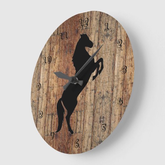 Uhr der Pferdewand anzeigen (Winkel)